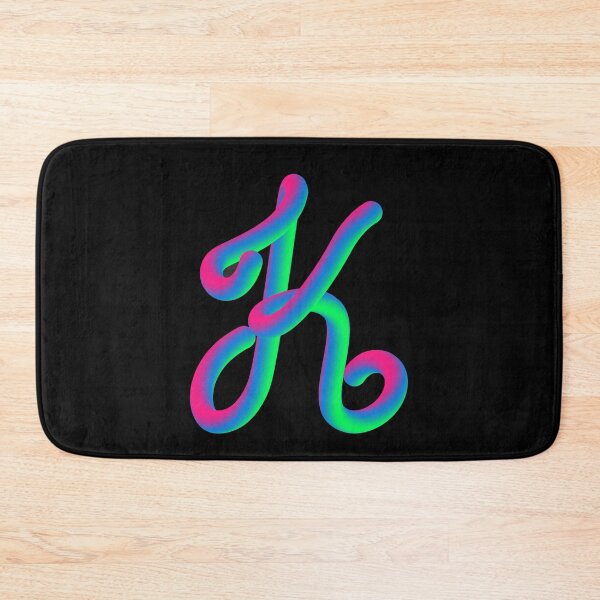 Item preview, Letter K Neon Multicolor designed and sold by Aethel84.