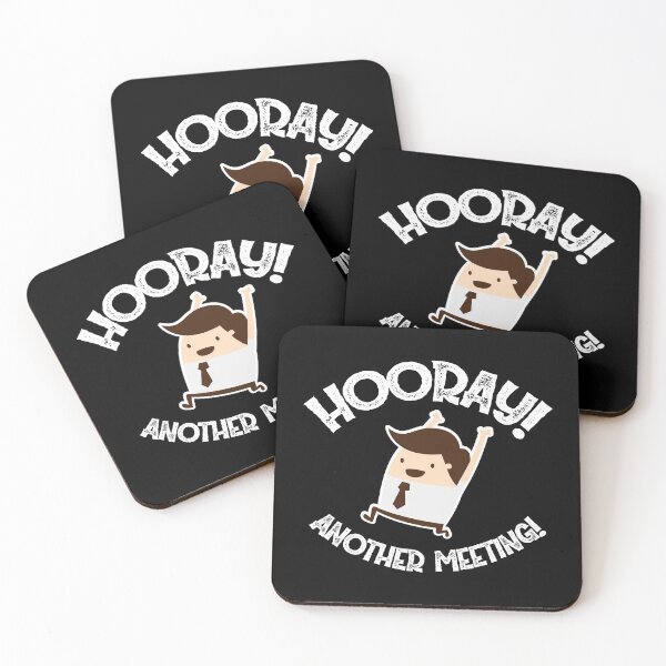Item preview, HOORAY! ANOTHER MEETING! designed and sold by w1ckerman.