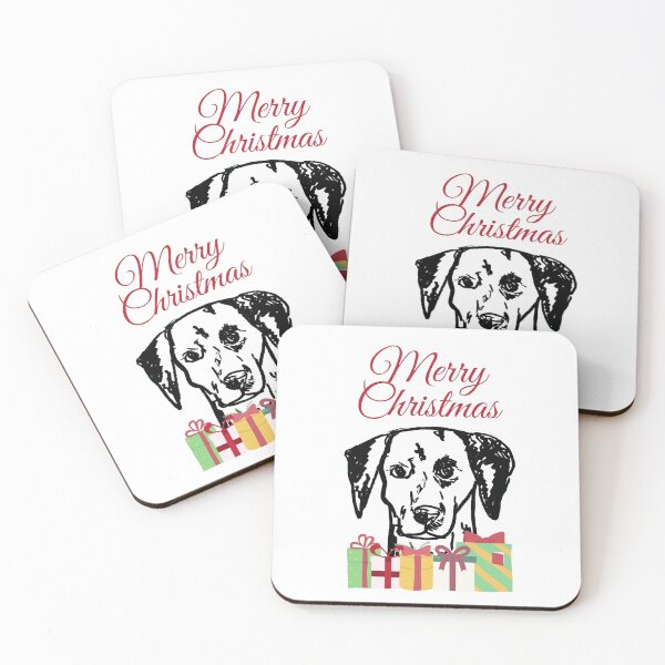 Item preview, Merry Christmas,dalmatian designed and sold by NinaBetterNot.