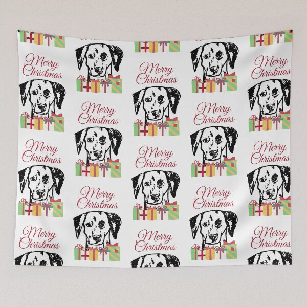 Item preview, Merry Christmas,dalmatian designed and sold by NinaBetterNot.