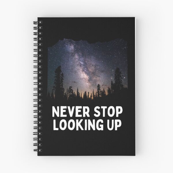 Item preview, Never Stop Looking Up Alien Milky Way Space designed and sold by Two Left Hands Design.