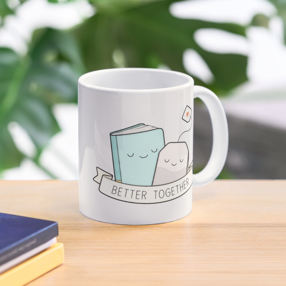 Books And Tea | Better Together Coffee Mug