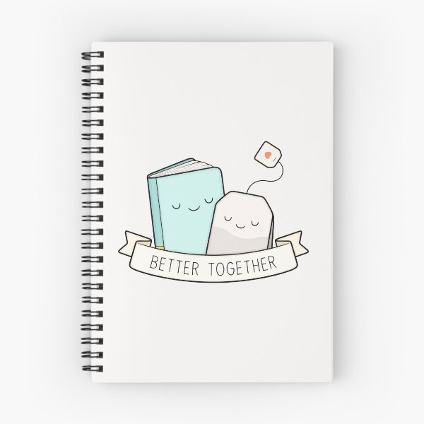 Item preview, Books And Tea | Better Together designed and sold by kimvervuurt.