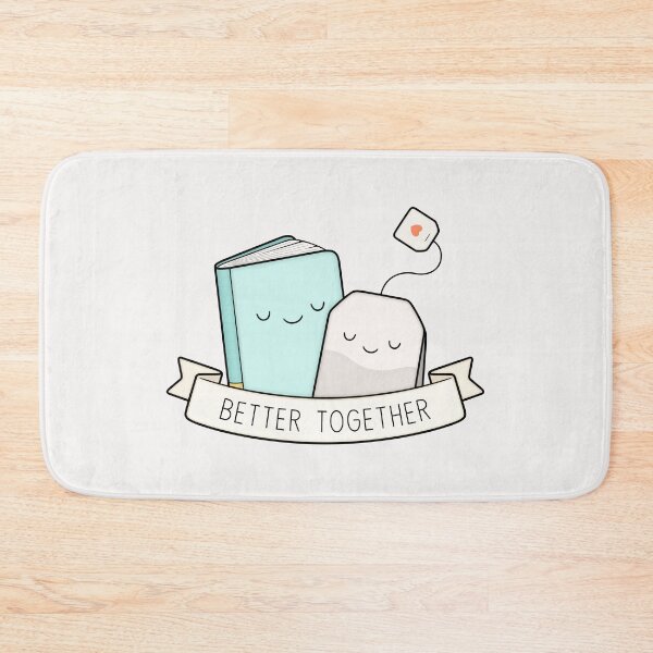 Item preview, Books And Tea | Better Together designed and sold by kimvervuurt.