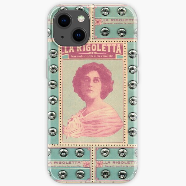 La Rigoletta : Vintage Snaps Card iPhone Soft Case