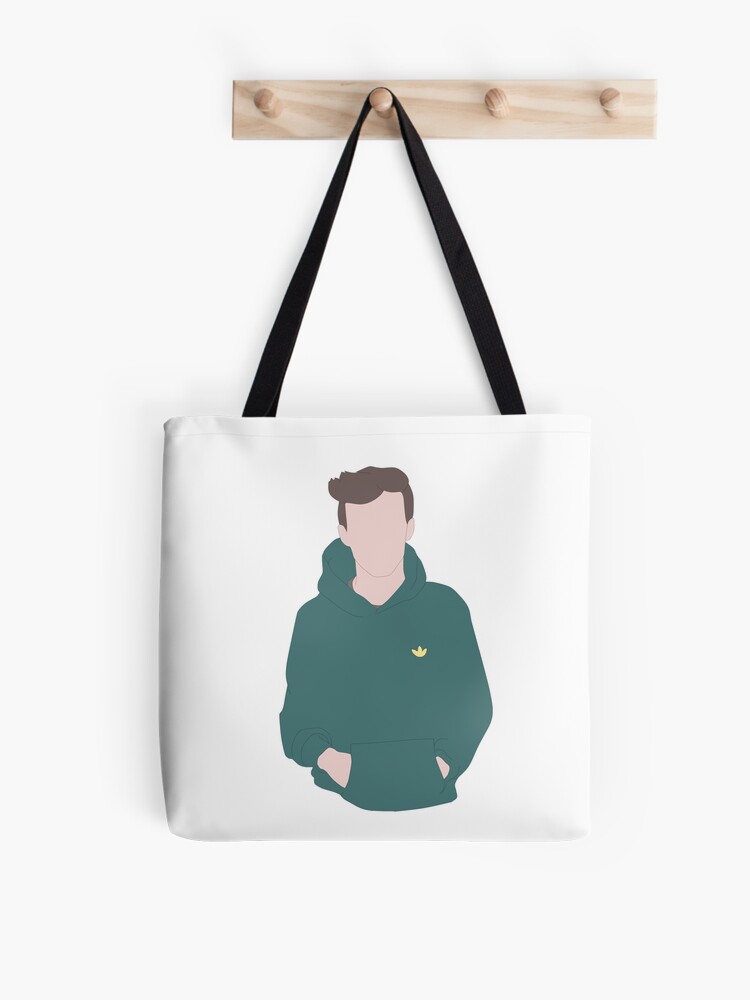 Green Adidas Hoodie // Louis Tomlinson | Drawstring Bag