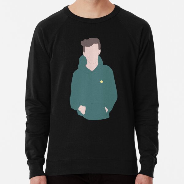 Green Adidas Hoodie // Louis Tomlinson | Lightweight Sweatshirt