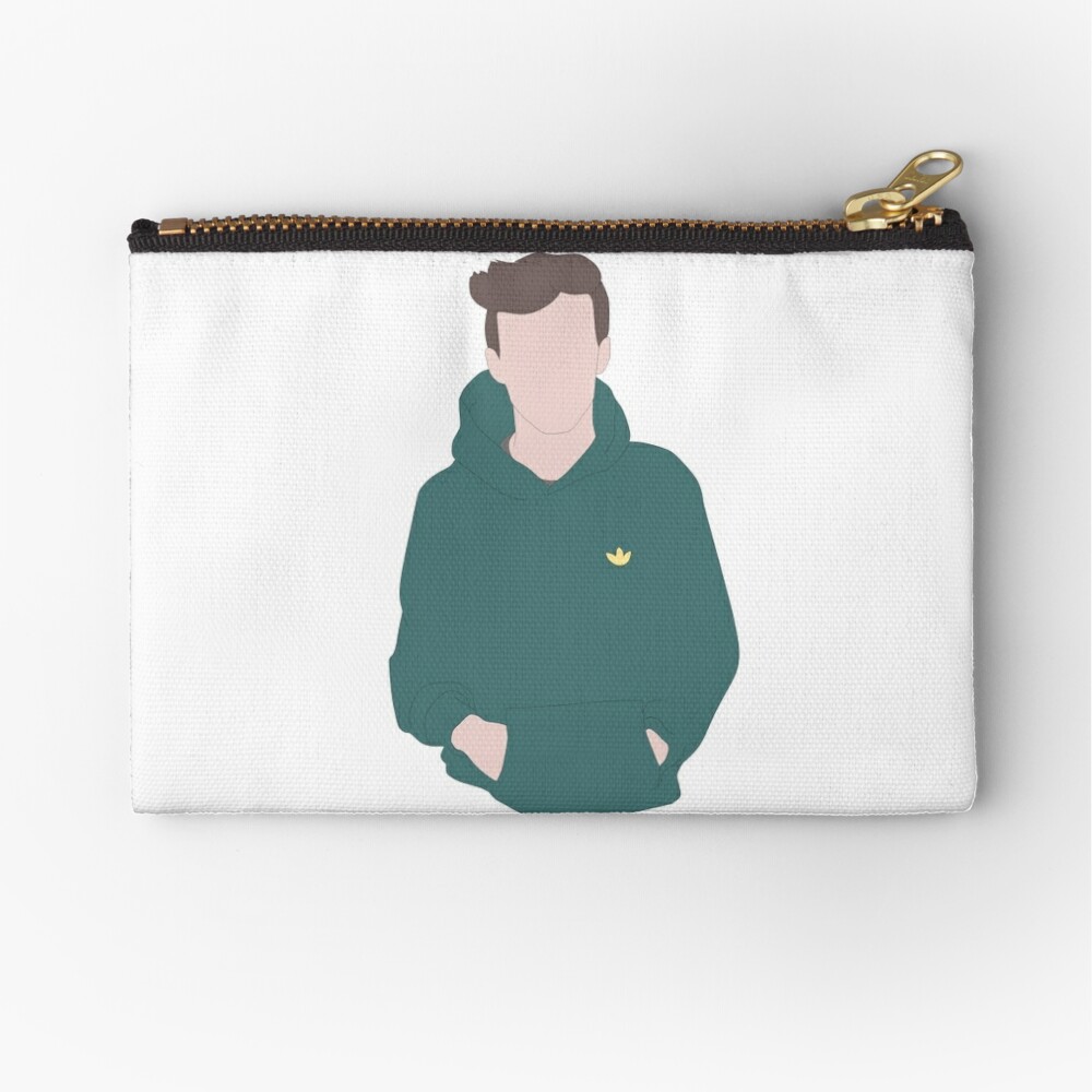 Green Adidas Hoodie // Louis Tomlinson Drawstring Bag for Sale by