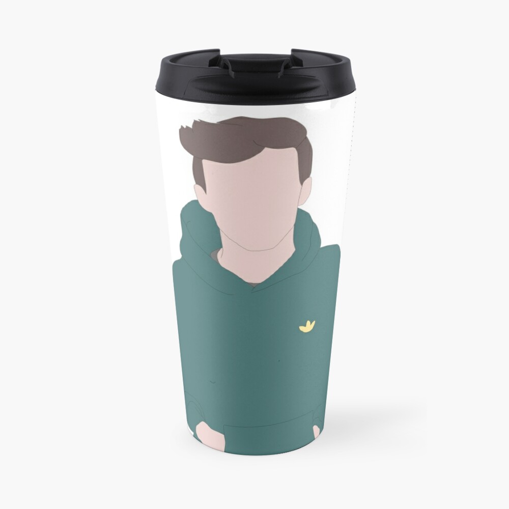 Green Adidas Hoodie // Louis Tomlinson Travel Coffee Mug for Sale by  sanaaa