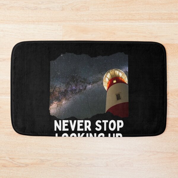 Item preview, Never Stop Looking Up Alien Milky Way Space designed and sold by Two Left Hands Design.