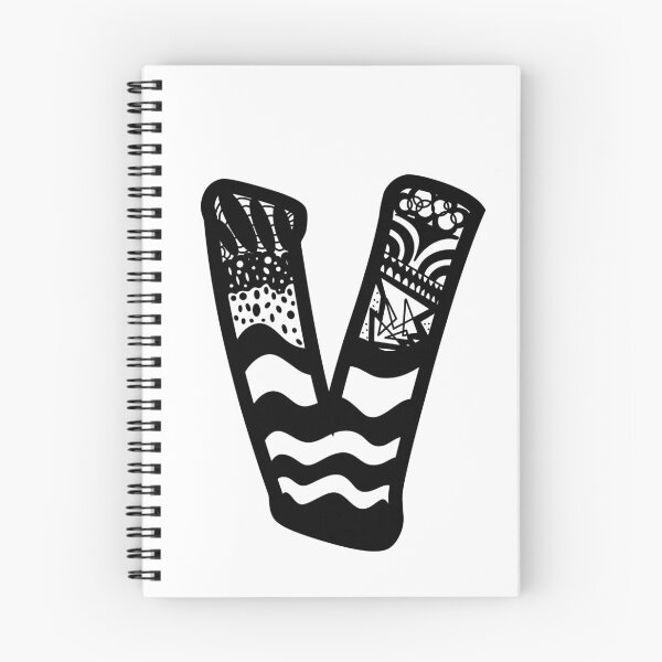 Item preview, V zentangle designed and sold by aliartthings.