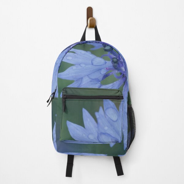 Item preview, Cornflower blossom cornflower blue raindrop wet flower blue designed and sold by Forestia.