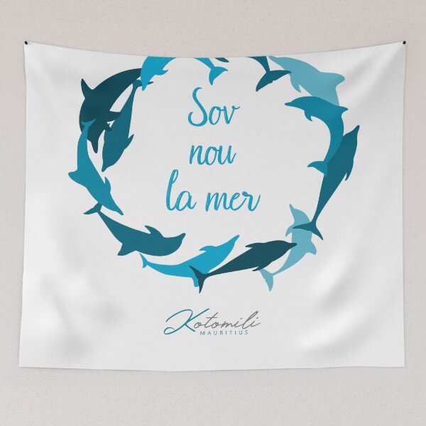 Item preview, Sov nou la mer Dolphin Ring Mauritius designed and sold by Kotomili.