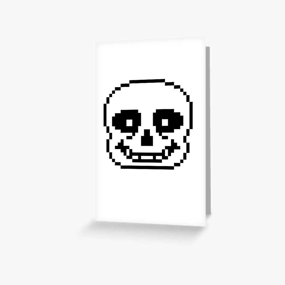 Custom sans head came from add a model pixel art