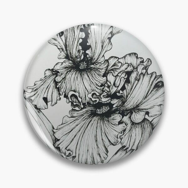 Item preview, Bearded Iris designed and sold by rebekahwilcken.