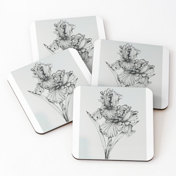 Item preview, Bearded Iris designed and sold by rebekahwilcken.