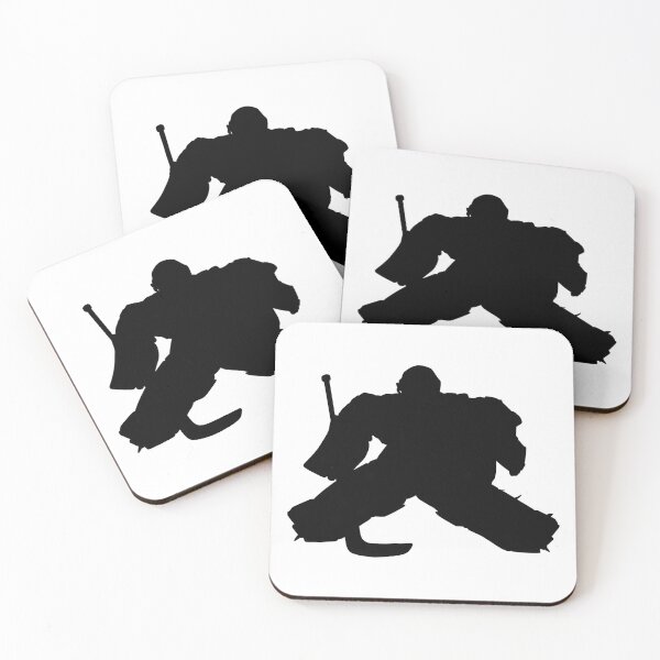 Item preview, Ice hockey player Goaltender, goalie in full goalkeeper equipment playing ice hockey designed and sold by Marcin Adrian.