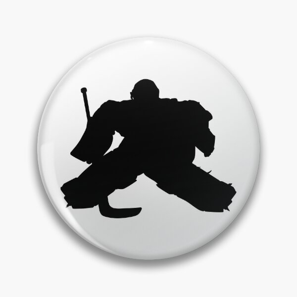 Item preview, Ice hockey player Goaltender, goalie in full goalkeeper equipment playing ice hockey designed and sold by Marcin Adrian.