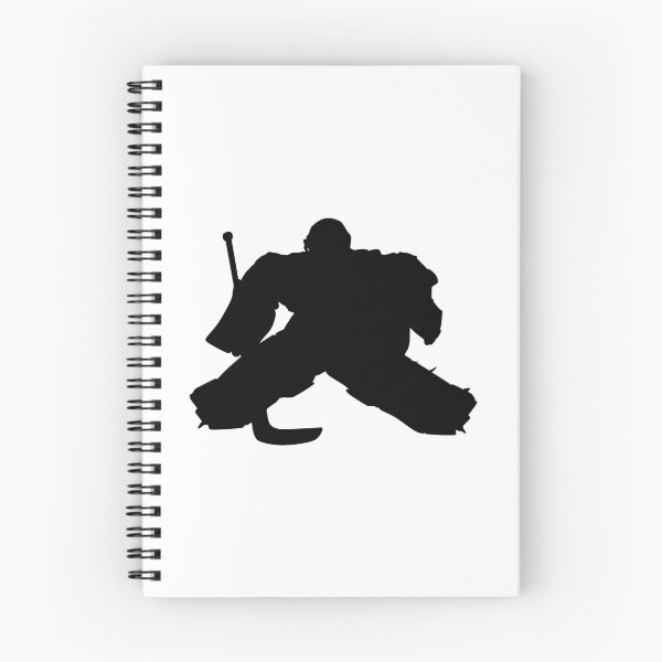 Item preview, Ice hockey player Goaltender, goalie in full goalkeeper equipment playing ice hockey designed and sold by Marcin Adrian.