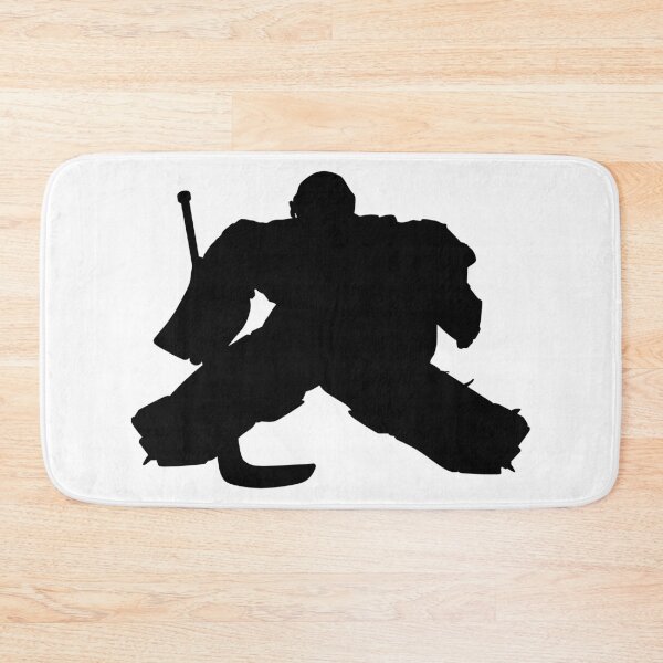 Item preview, Ice hockey player Goaltender, goalie in full goalkeeper equipment playing ice hockey designed and sold by Marcin Adrian.