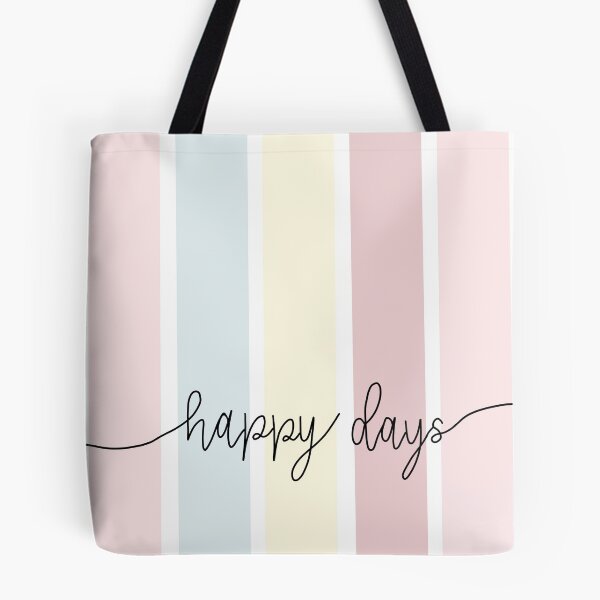 Item preview, Happy Days Pastel Stripes designed and sold by Simply Calligraphy.