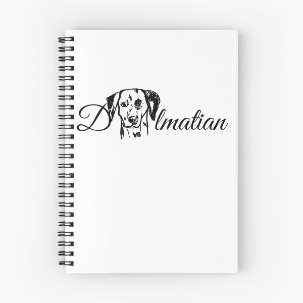 Item preview, Dalmatian text design designed and sold by NinaBetterNot.
