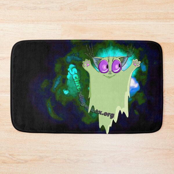 Item preview, Polterkatz, the ghost cat designed and sold by Schrödingers Box.