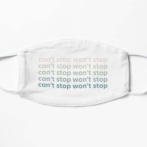 Can't Stop Won't Stop Gradient Flat Mask