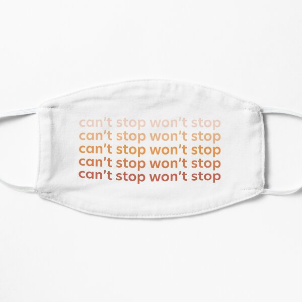Can't Stop Won't Stop Gradient Flat Mask