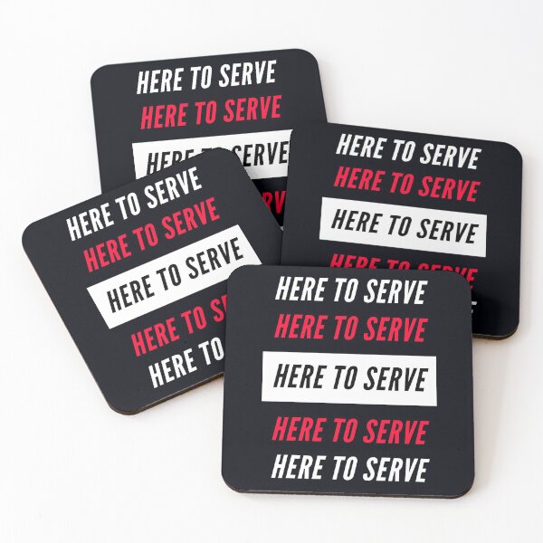 Item preview, Here To Serve designed and sold by Johnny Werp.