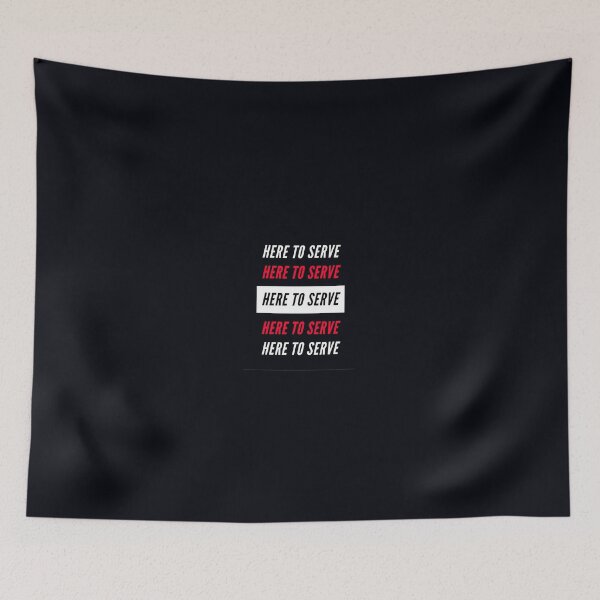 Item preview, Here To Serve designed and sold by Johnny Werp.