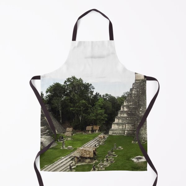 Item preview, The Great Plaza, Maya Village Ruin in Tikal Guatemala designed and sold by heatherfriedman.