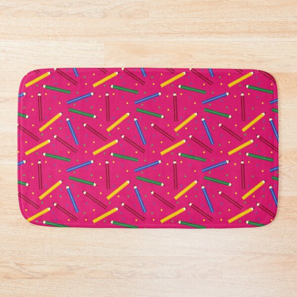 Item preview, pencils on pink background designed and sold by Danysharipova.