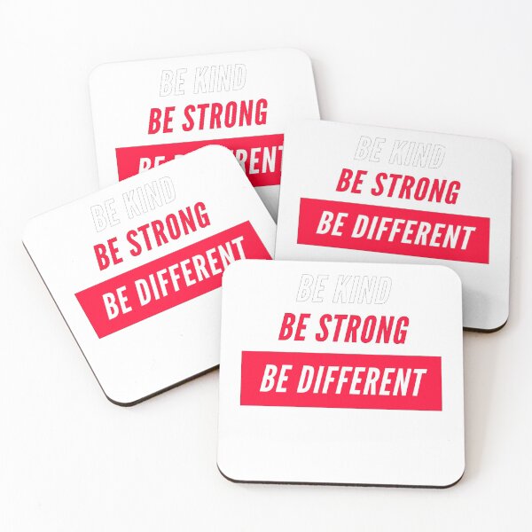 Item preview, Be Kind Be Strong Be Different designed and sold by Braxton Tanaka.