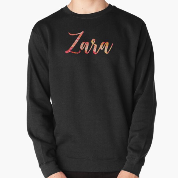 zara name sweatshirt