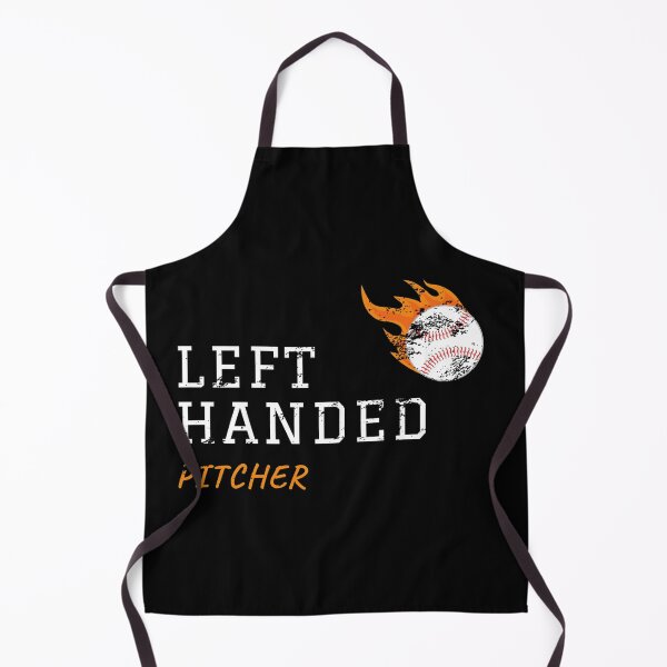 Item preview, Left handed pitcher baseball softball fire Retro Vintage designed and sold by Jeangel97.