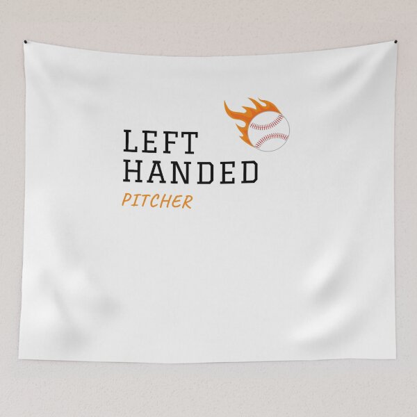 Item preview, Left handed pitcher baseball softball fire designed and sold by Jeangel97.