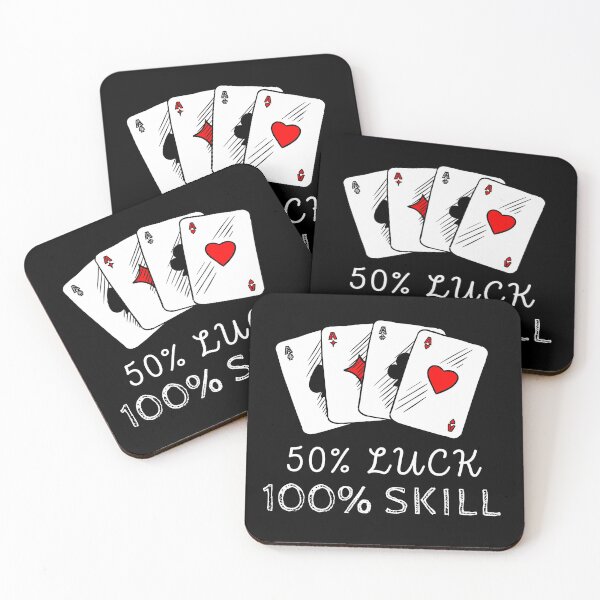 Item preview, Poker Birthday Gift.  Poker Luck but Skills first designed and sold by AmazingEcraft.