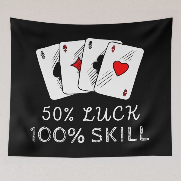 Item preview, Poker Birthday Gift.  Poker Luck but Skills first designed and sold by AmazingEcraft.
