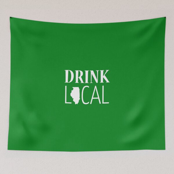 Item preview, Drink Local Illinois designed and sold by Coolshirts262.