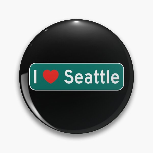 Item preview, I Love Seattle! designed and sold by DoodleDashCollective.