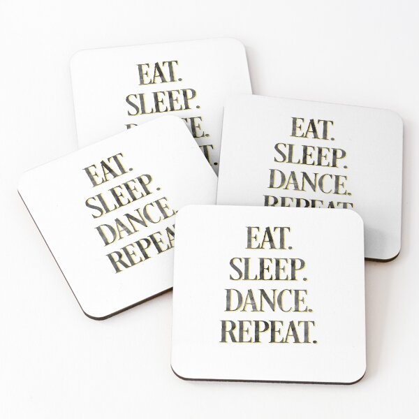 Item preview, Eat Sleep Dance Repeat Dancer Artist designed and sold by thefrshmachine.