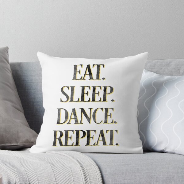 Item preview, Eat Sleep Dance Repeat Dancer Artist designed and sold by thefrshmachine.