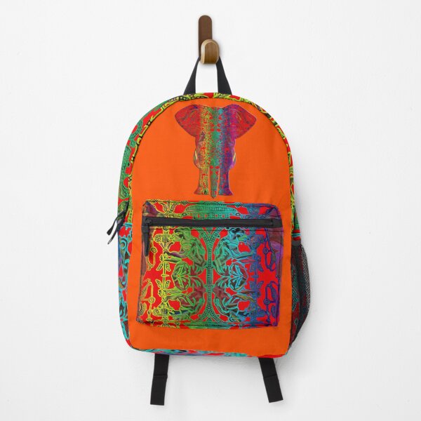 Item preview, Rainbow Red Elephant in Orange designed and sold by Diego-t.