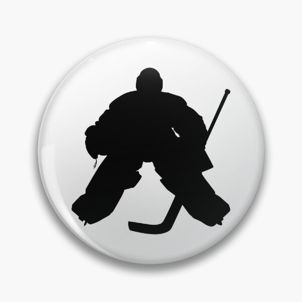 Item preview, Ice hockey player Goaltender, goalie in full goalkeeper equipment playing ice hockey designed and sold by Marcin Adrian.