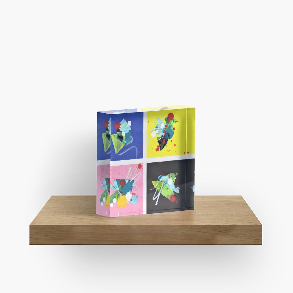 Game of Colors Acrylic Block