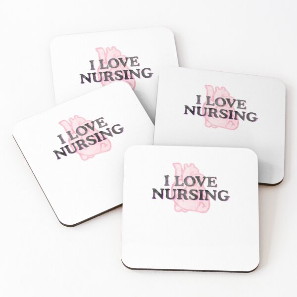 Item preview, I Love Nursing Heart Medical Motivate designed and sold by thefrshmachine.