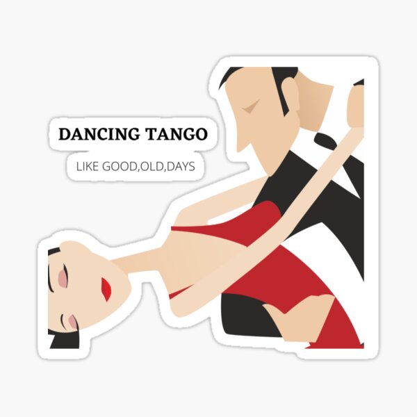 TANGO DANCE Sticker