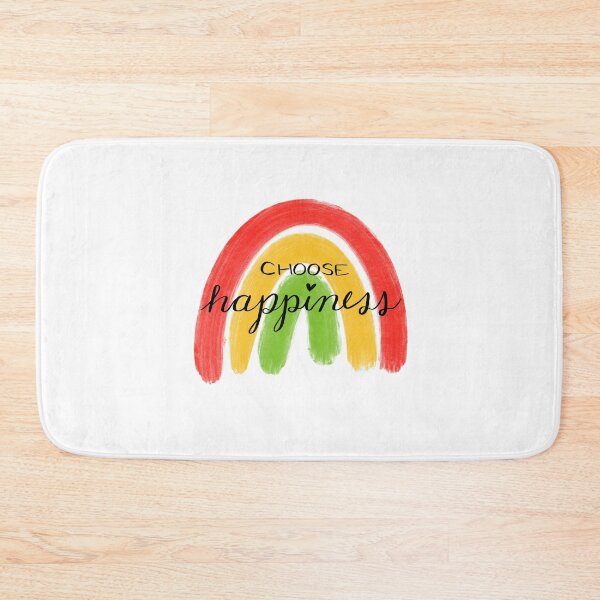 Item preview, choose happiness rainbow designed and sold by megan1007.