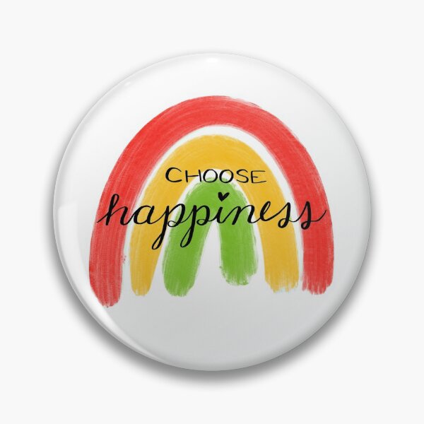 Item preview, choose happiness rainbow designed and sold by megan1007.